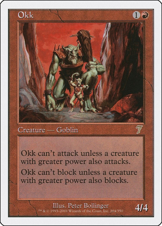 Image for Okk (204) [7th Edition] - Magic: The Gathering