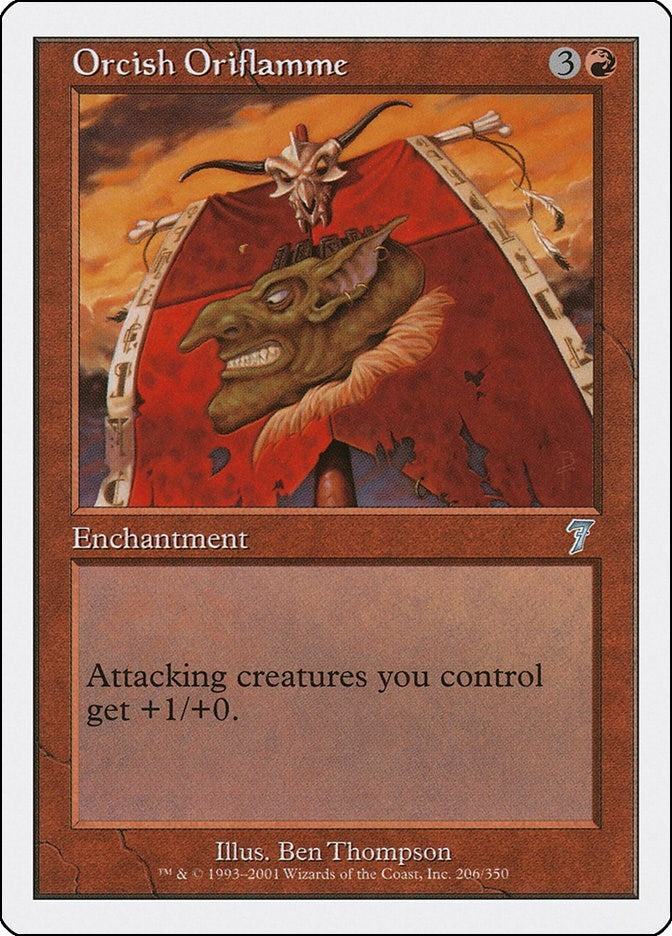 Image for Orcish Oriflamme (206) [7th Edition] - Magic: The Gathering