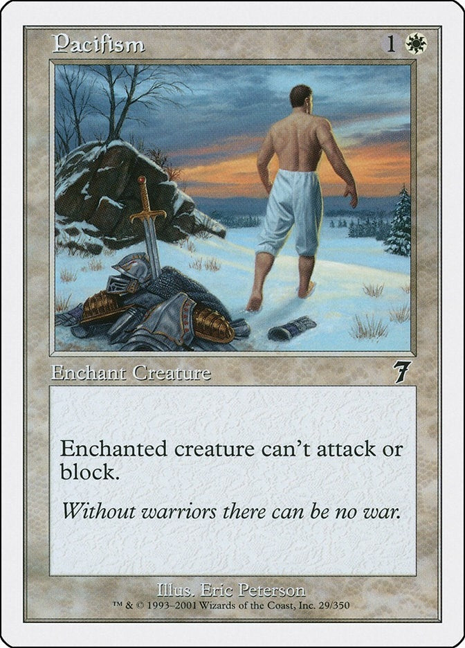 Image for Pacifism (29) [7th Edition] - Magic: The Gathering