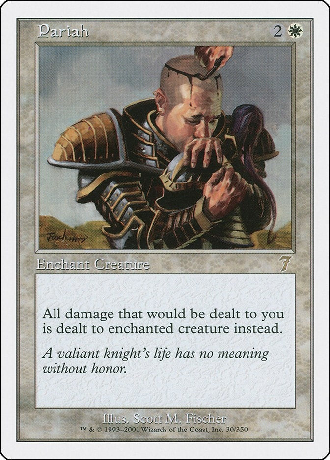 Image for Pariah (30) [7th Edition] - Magic: The Gathering