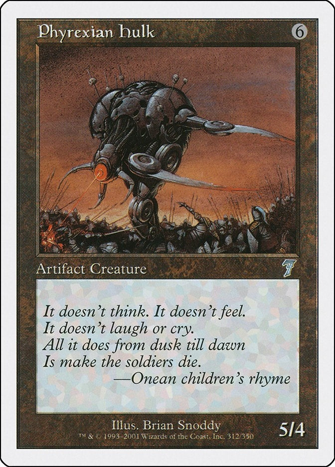 Image for Phyrexian Hulk (312) [7th Edition] - Magic: The Gathering