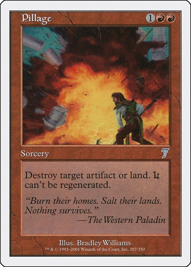 Image for Pillage (207) [7th Edition] - Magic: The Gathering
