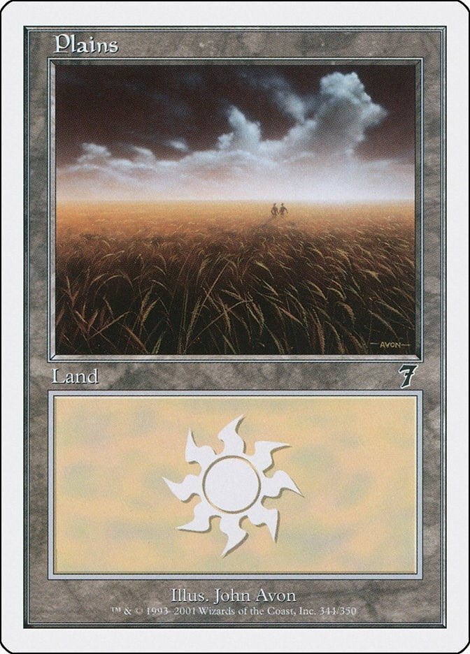 Image for Plains (344) (344) [7th Edition] - Magic: The Gathering