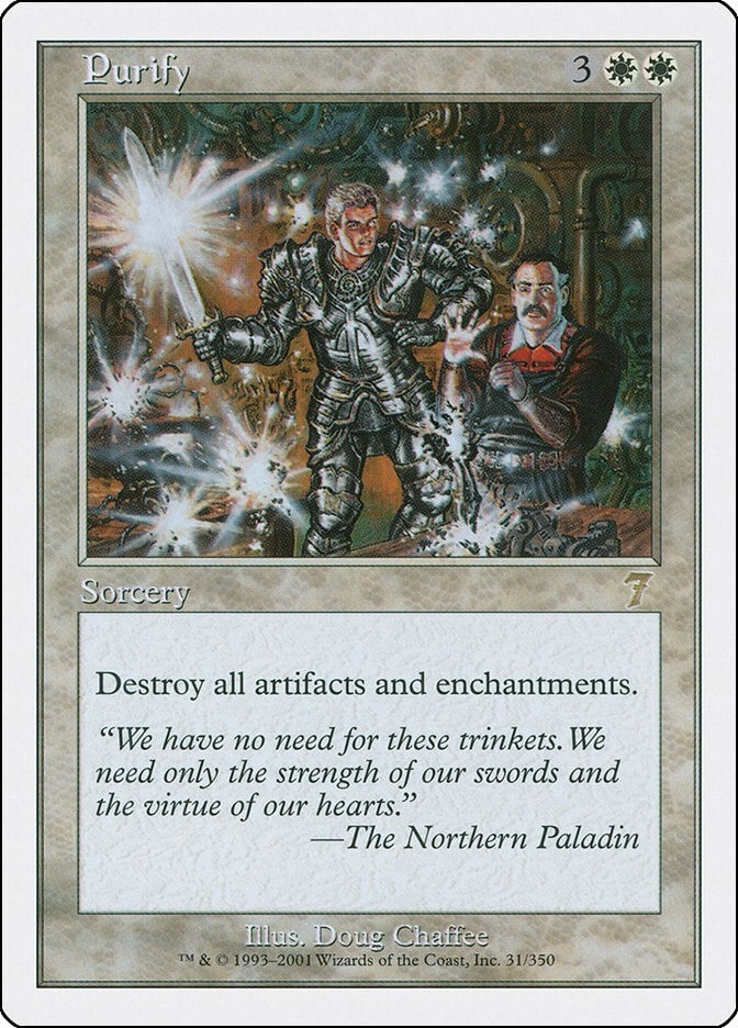 Image for Purify (31) [7th Edition] - Magic: The Gathering