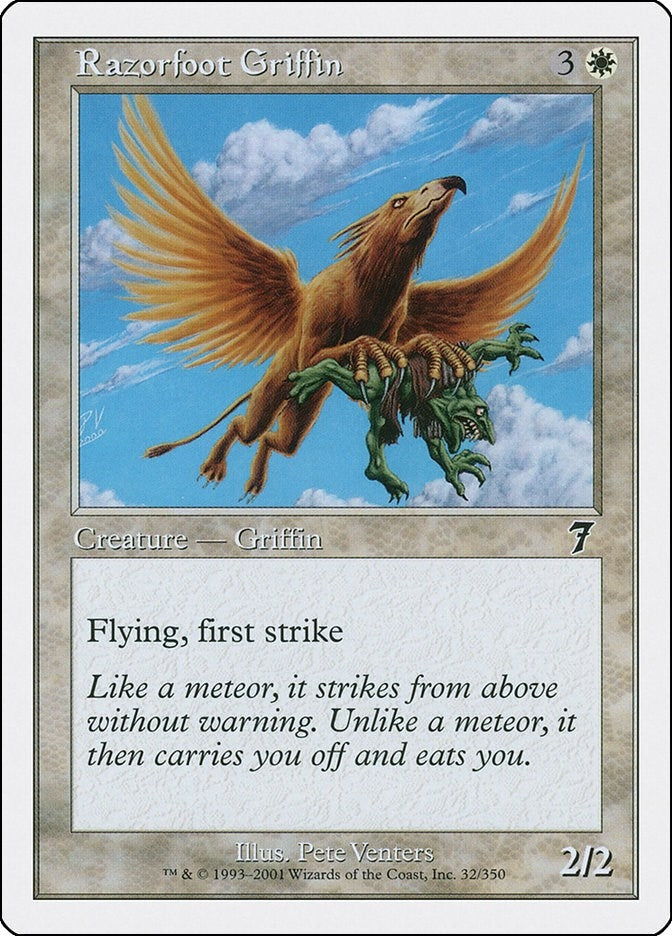 Image for Razorfoot Griffin (32) [7th Edition] - Magic: The Gathering