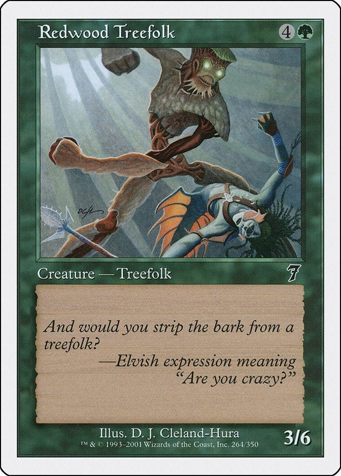 Image for Redwood Treefolk (264) [7th Edition] - Magic: The Gathering
