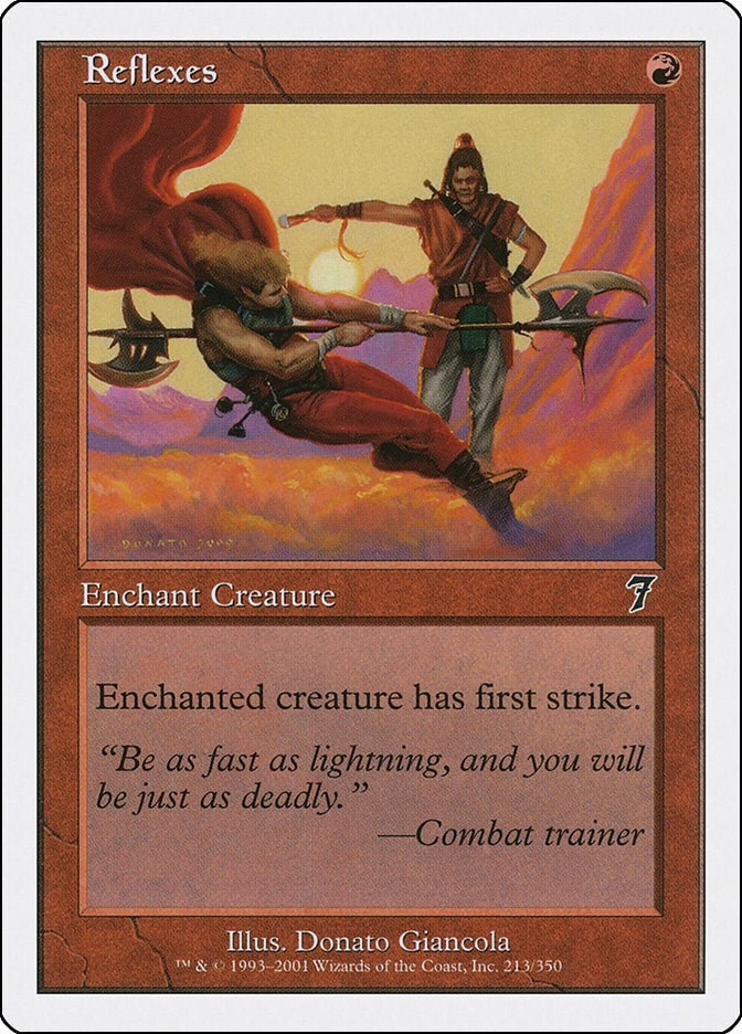 Image for Reflexes (213) [7th Edition] - Magic: The Gathering