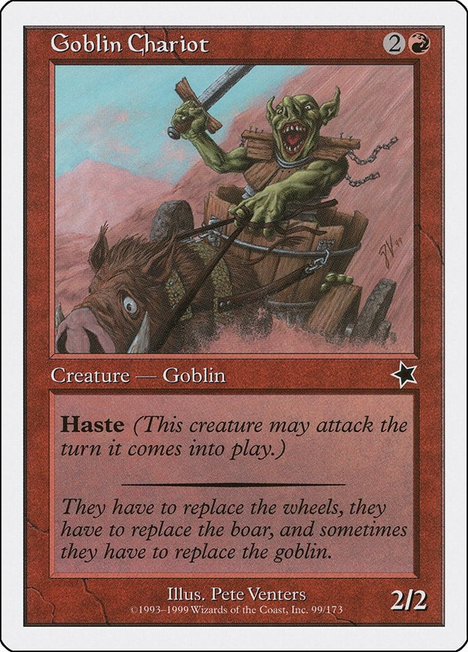 Image for Goblin Chariot (99) [Starter 1999] - Magic: The Gathering