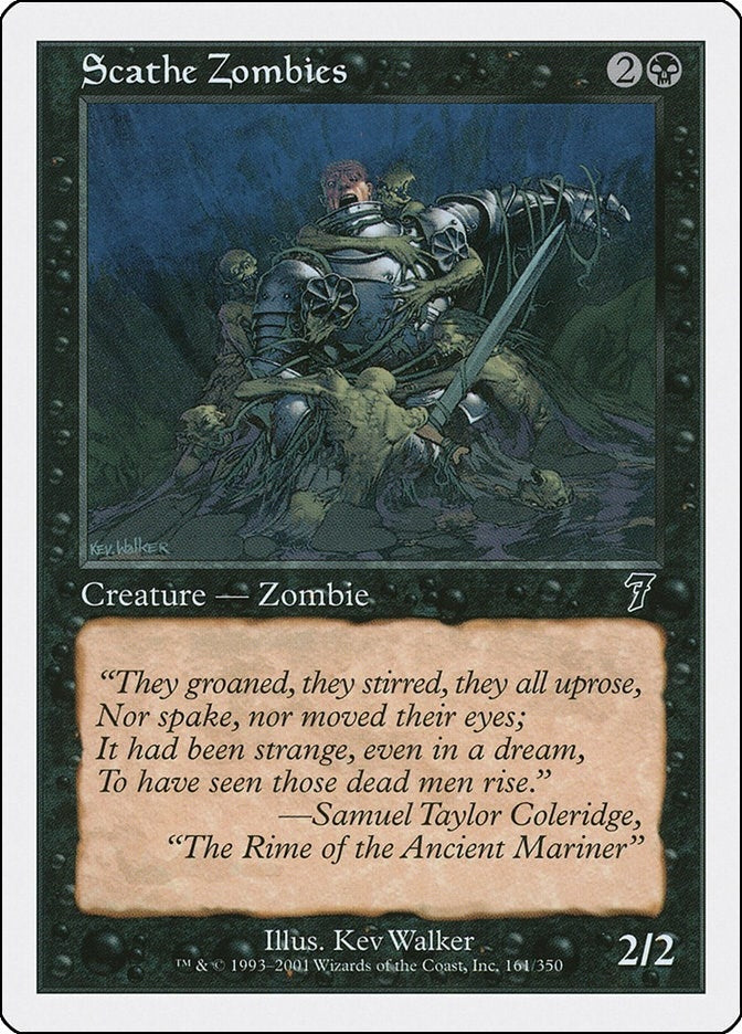 Image for Scathe Zombies (161) [7th Edition] - Magic: The Gathering
