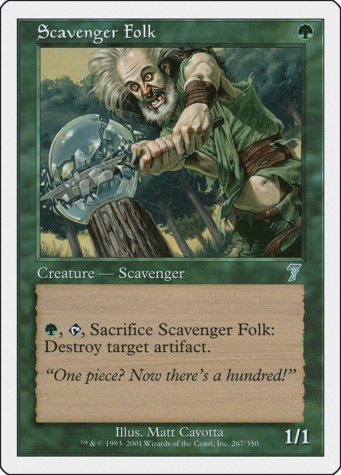Image for Scavenger Folk (267) [7th Edition] - Magic: The Gathering