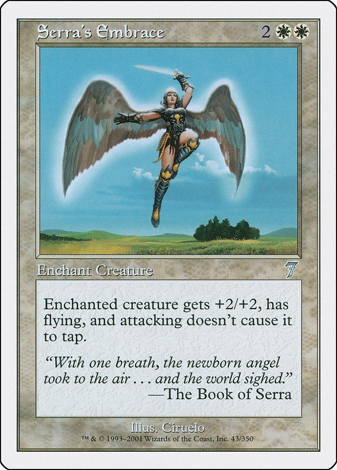 Image for Serra's Embrace (43) [7th Edition] - Magic: The Gathering