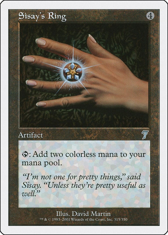 Image for Sisay's Ring (315) [7th Edition] - Magic: The Gathering
