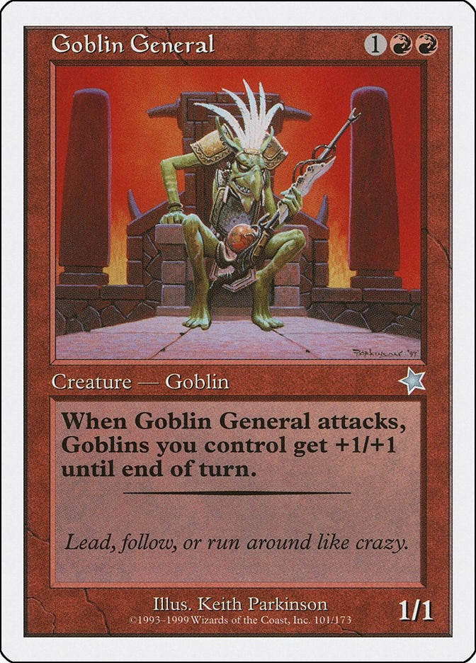Goblin General (101) [Starter 1999]