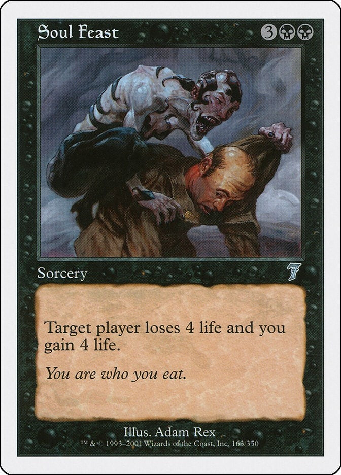 Image for Soul Feast (163) [7th Edition] - Magic: The Gathering