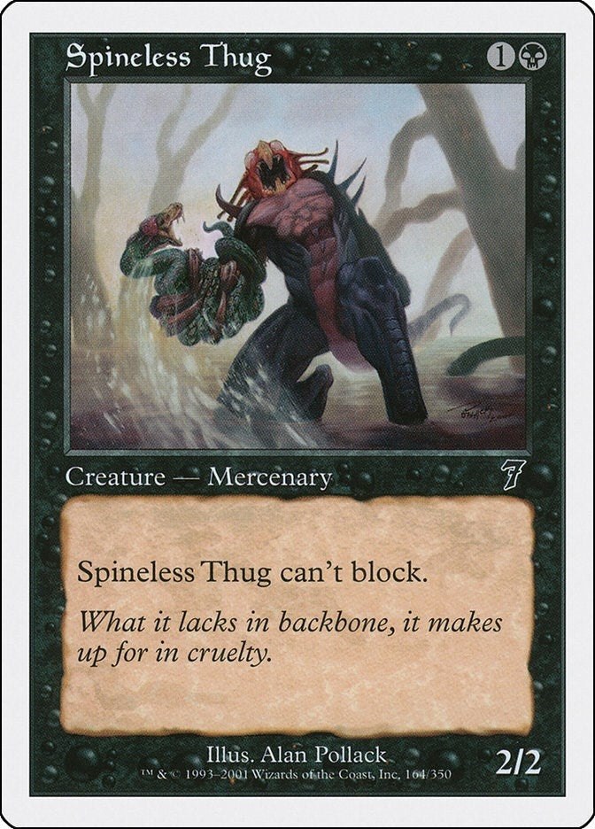 Image for Spineless Thug (164) [7th Edition] - Magic: The Gathering