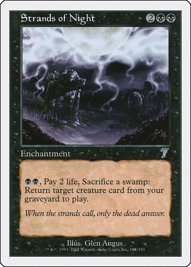 Image for Strands of Night (165) [7th Edition] - Magic: The Gathering