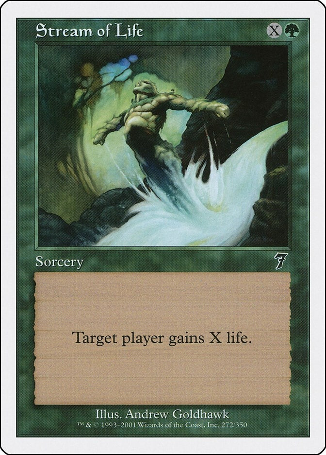 Image for Stream of Life (272) [7th Edition] - Magic: The Gathering