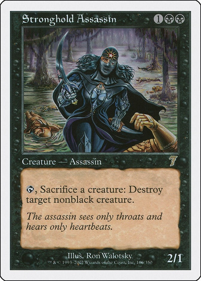 Image for Stronghold Assassin (166) [7th Edition] - Magic: The Gathering