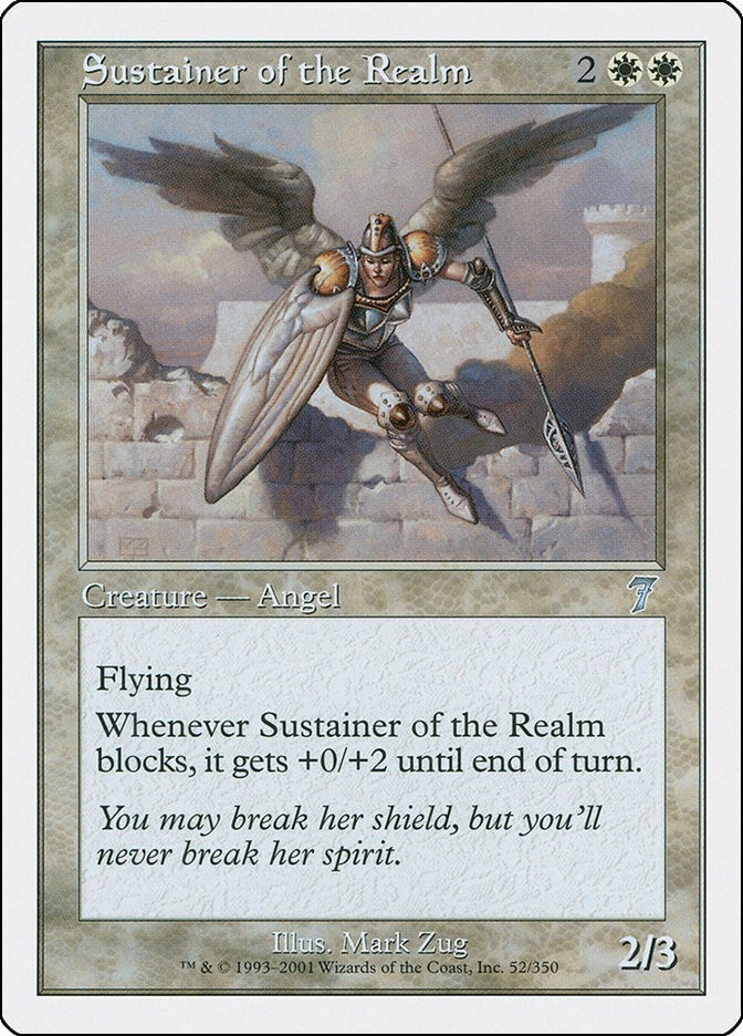 Image for Sustainer of the Realm (52) [7th Edition] - Magic: The Gathering