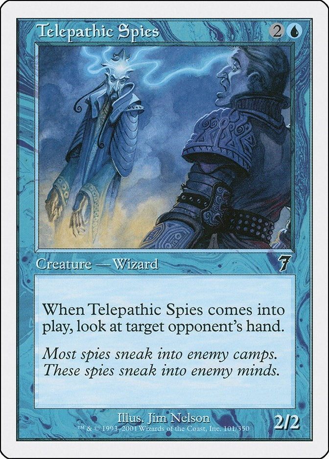 Image for Telepathic Spies (101) [7th Edition] - Magic: The Gathering