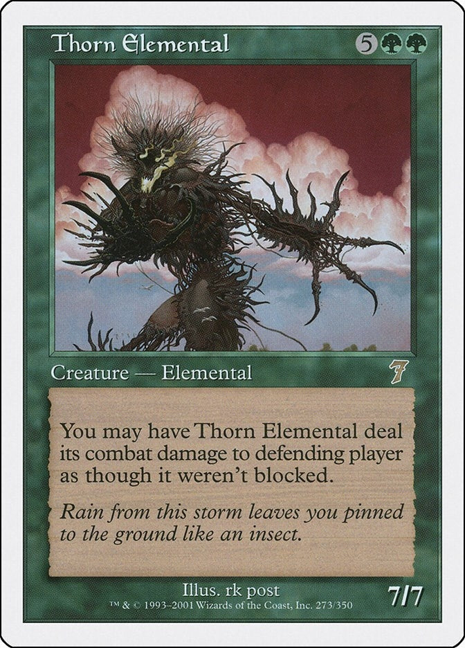 Image for Thorn Elemental (273) [7th Edition] - Magic: The Gathering