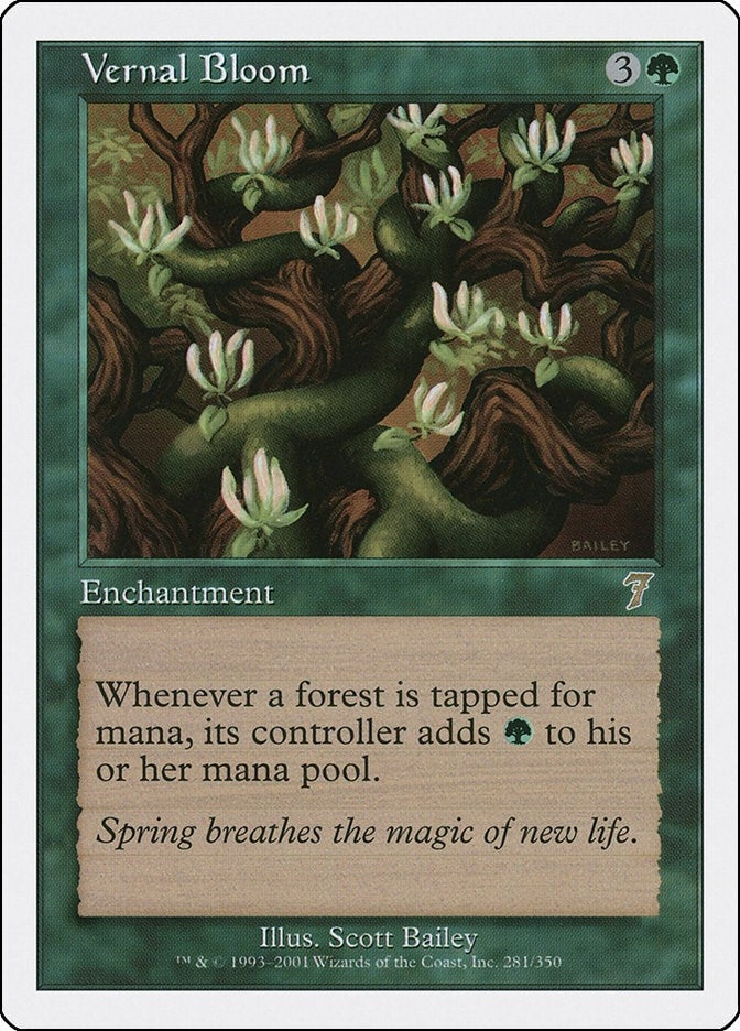 Image for Vernal Bloom (281) [7th Edition] - Magic: The Gathering