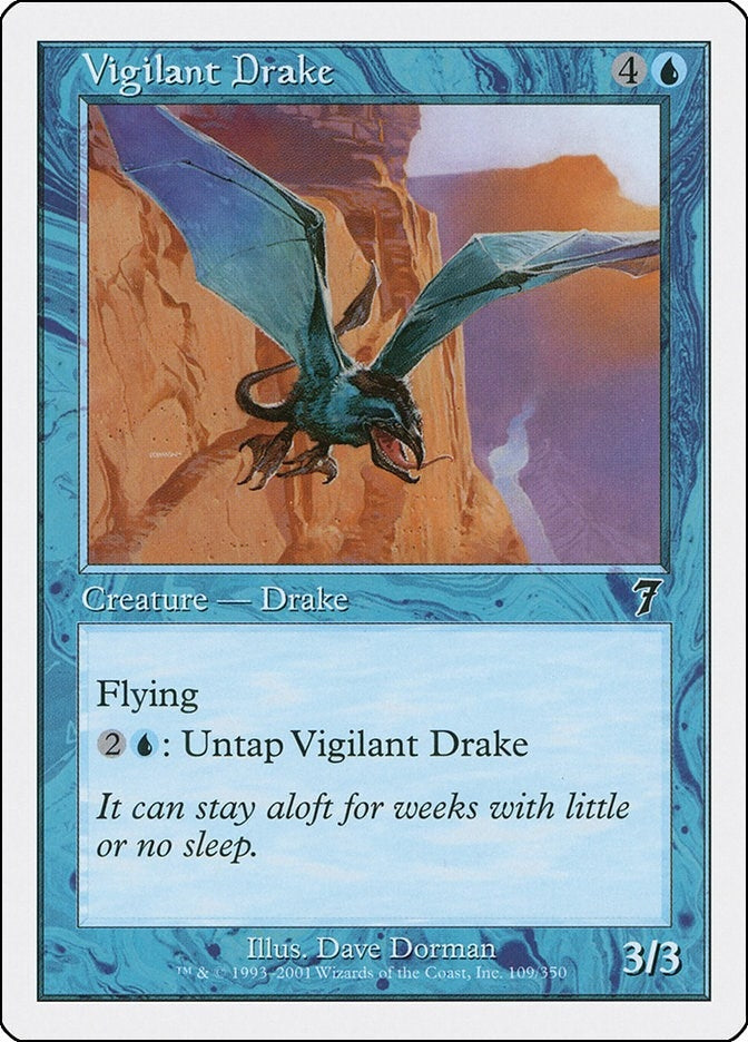 Image for Vigilant Drake (109) [7th Edition] - Magic: The Gathering