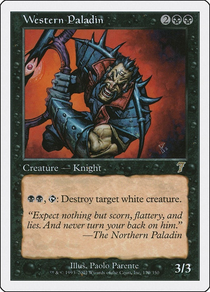 Image for Western Paladin (170) [7th Edition] - Magic: The Gathering