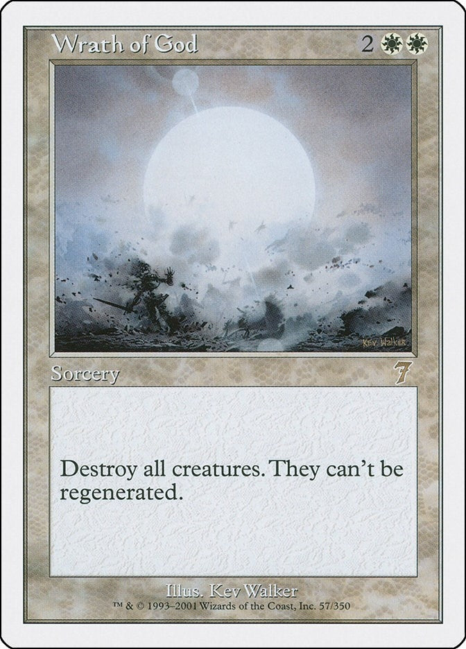 Image for Wrath of God (57) [7th Edition] - Magic: The Gathering