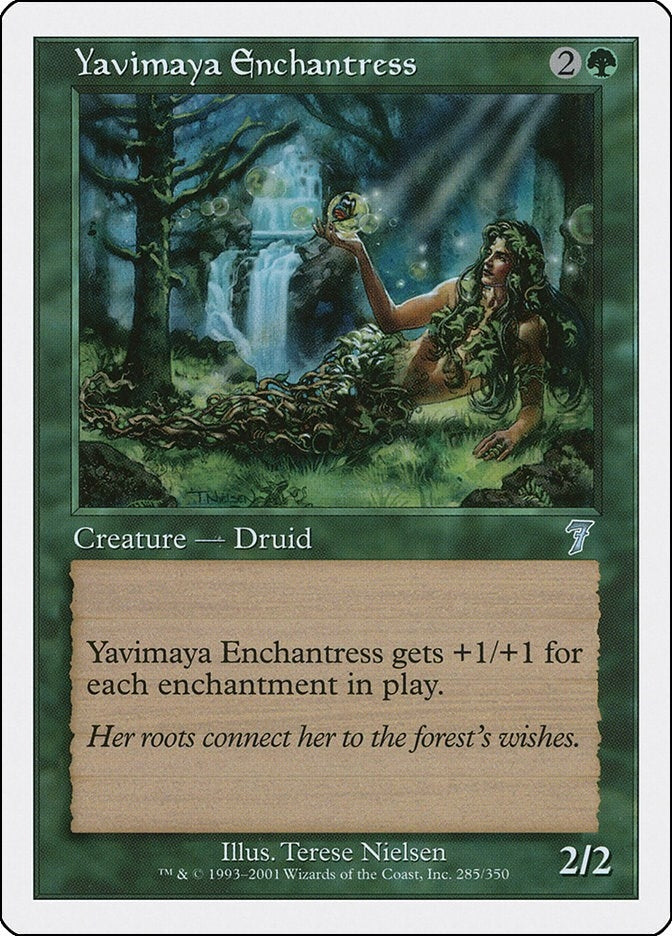 Image for Yavimaya Enchantress (285) [7th Edition] - Magic: The Gathering