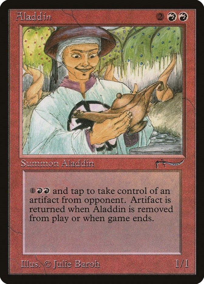 Image for Aladdin [Arabian Nights] - Magic: The Gathering