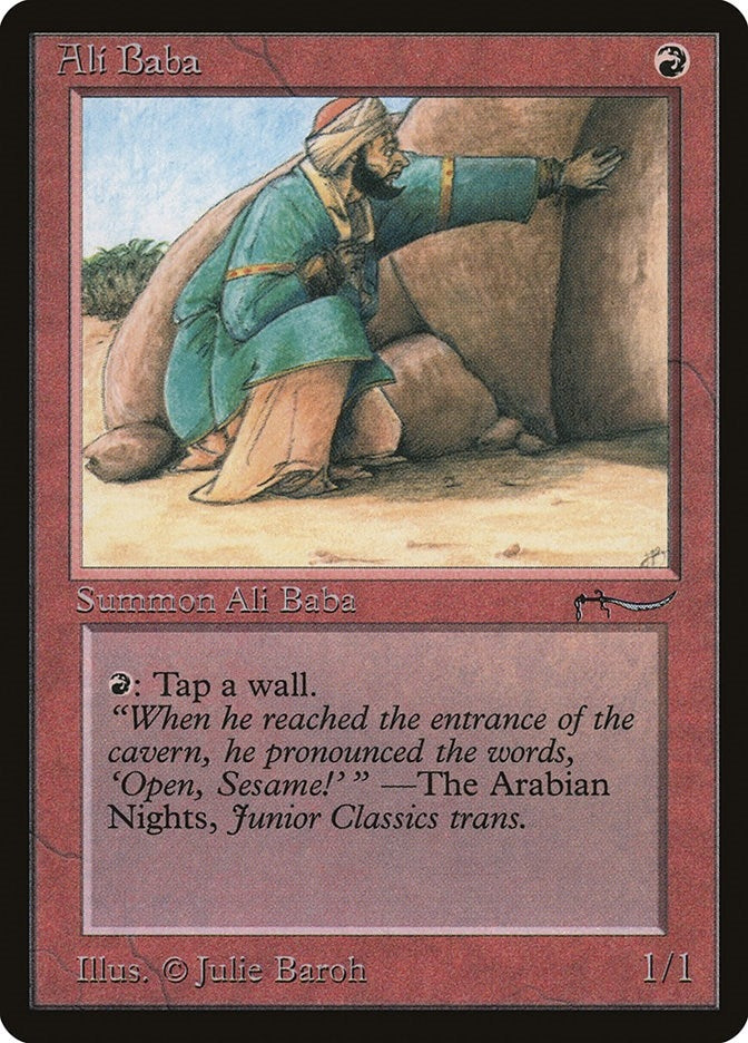 Image for Ali Baba [Arabian Nights] - Magic: The Gathering