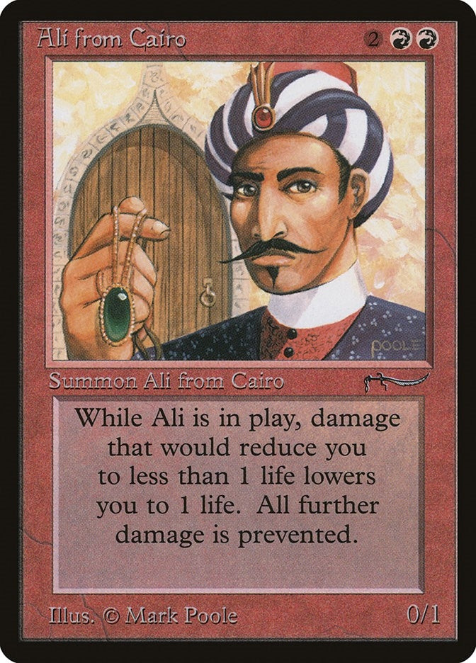 Image for Ali from Cairo [Arabian Nights] - Magic: The Gathering