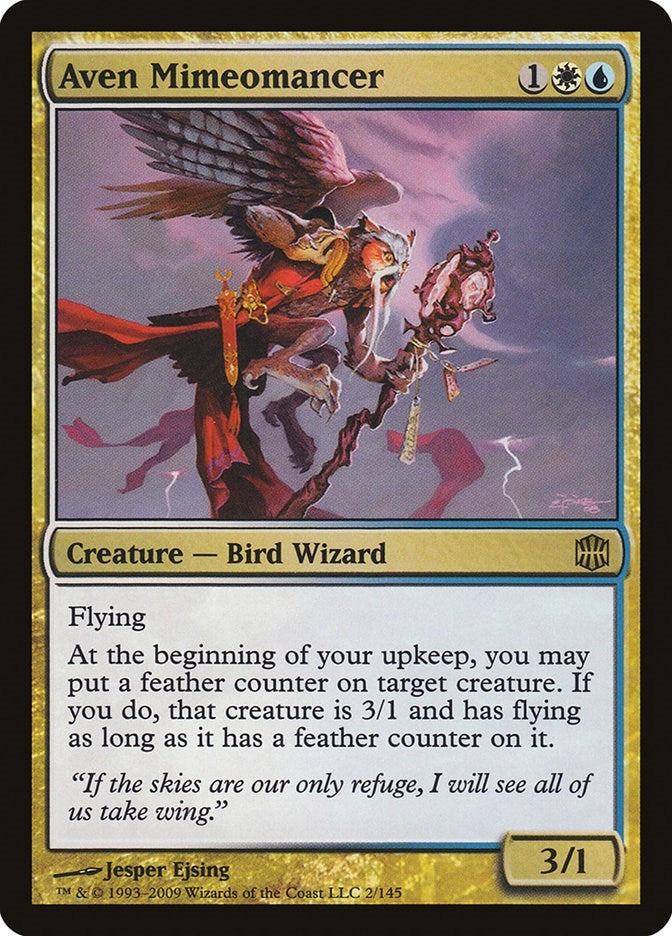 Image for Aven Mimeomancer (2) [Alara Reborn] - Magic: The Gathering