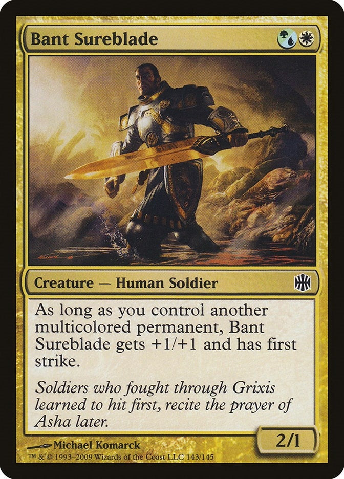 Image for Bant Sureblade (143) [Alara Reborn] - Magic: The Gathering
