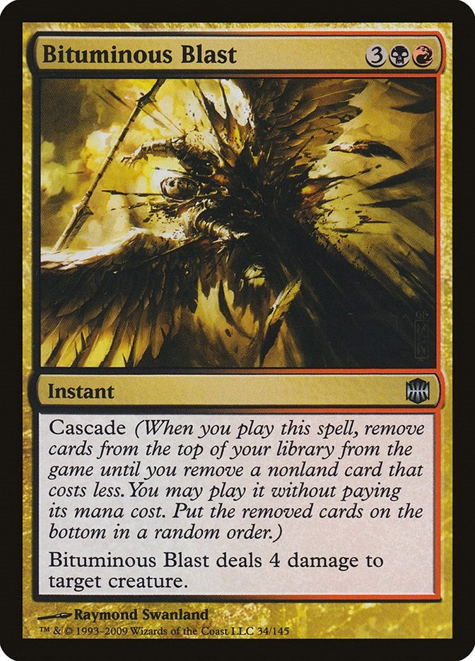 Image for Bituminous Blast (34) [Alara Reborn] - Magic: The Gathering