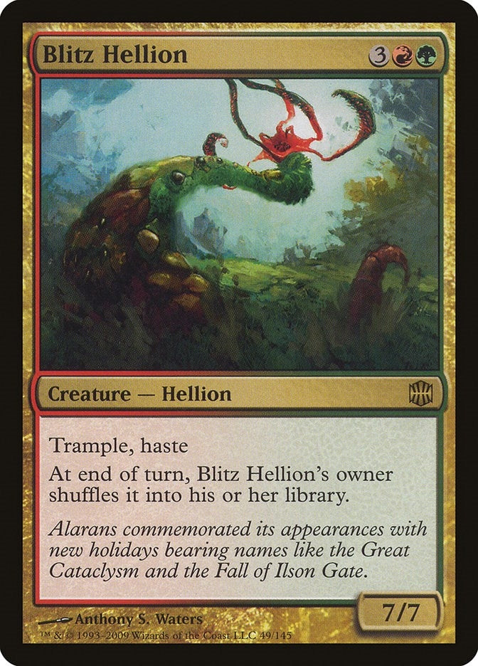 Image for Blitz Hellion (49) [Alara Reborn] - Magic: The Gathering