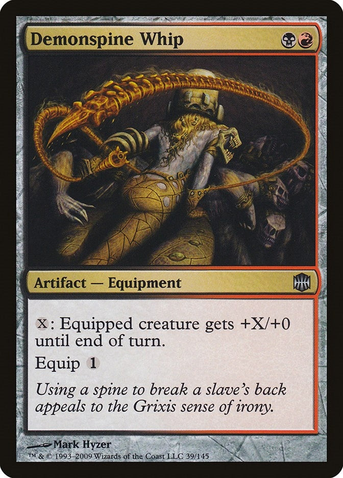 Image for Demonspine Whip (39) [Alara Reborn] - Magic: The Gathering