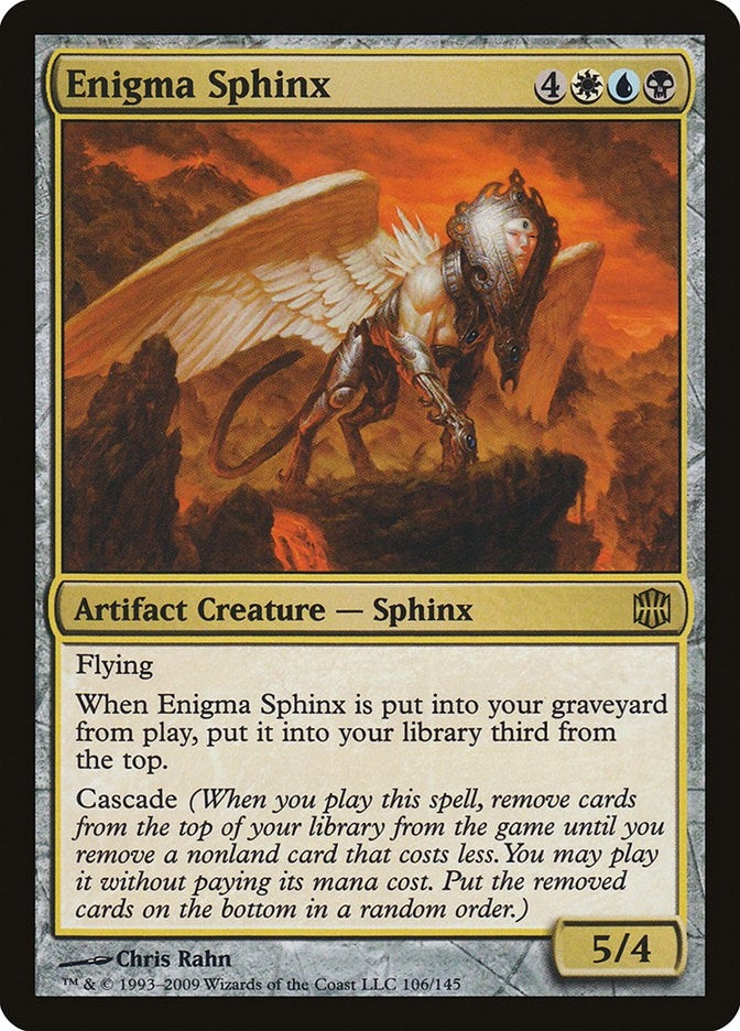 Image for Enigma Sphinx (106) [Alara Reborn] - Magic: The Gathering