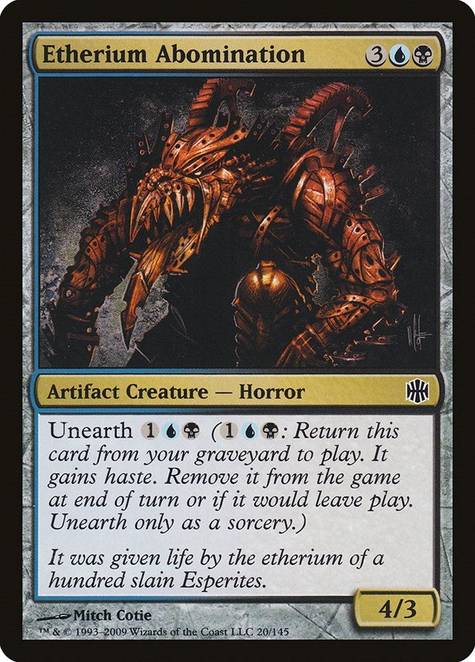 Image for Etherium Abomination (20) [Alara Reborn] - Magic: The Gathering