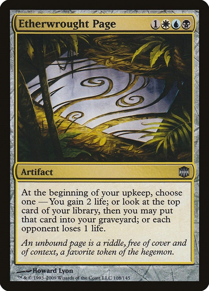 Image for Etherwrought Page (108) [Alara Reborn] - Magic: The Gathering