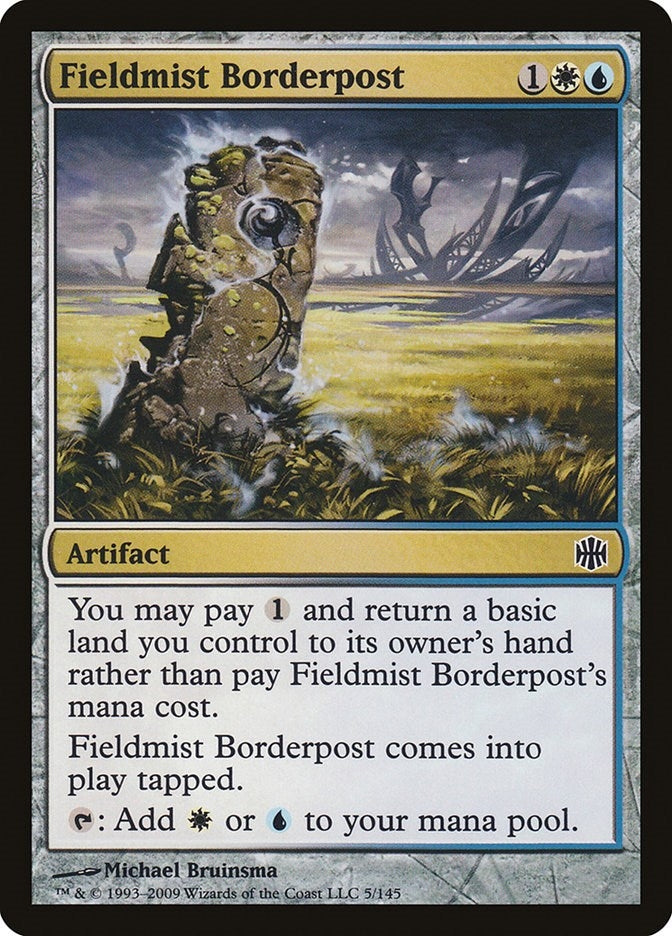 Image for Fieldmist Borderpost (5) [Alara Reborn] - Magic: The Gathering