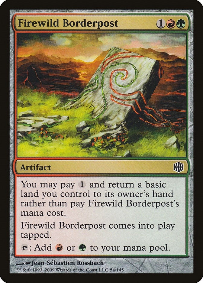 Image for Firewild Borderpost (54) [Alara Reborn] - Magic: The Gathering