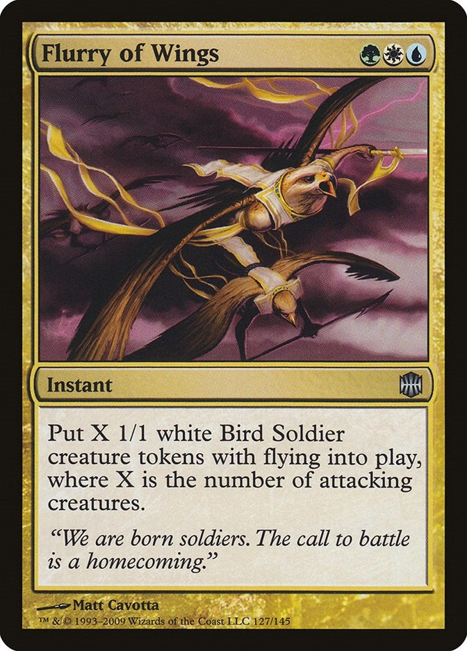 Image for Flurry of Wings (127) [Alara Reborn] - Magic: The Gathering