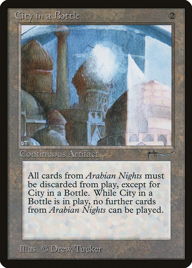Image for City in a Bottle [Arabian Nights] - Magic: The Gathering
