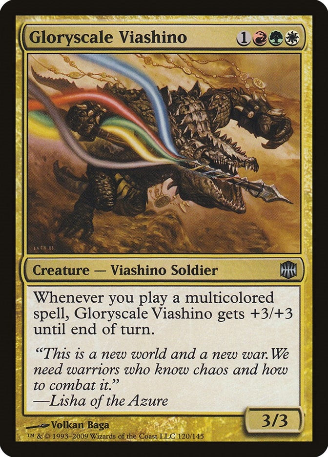 Image for Gloryscale Viashino (120) [Alara Reborn] - Magic: The Gathering