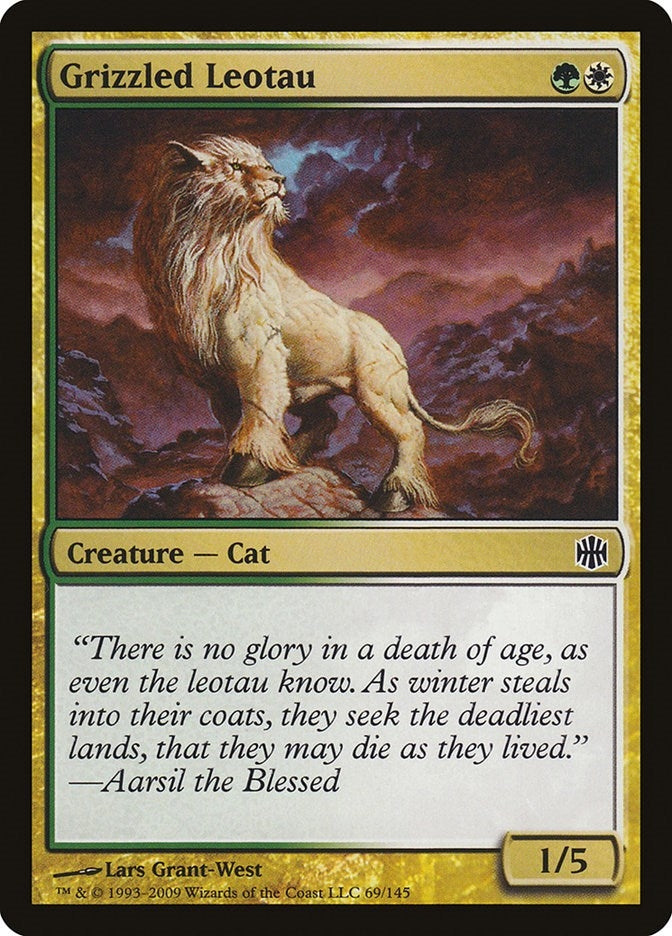 Image for Grizzled Leotau (69) [Alara Reborn] - Magic: The Gathering