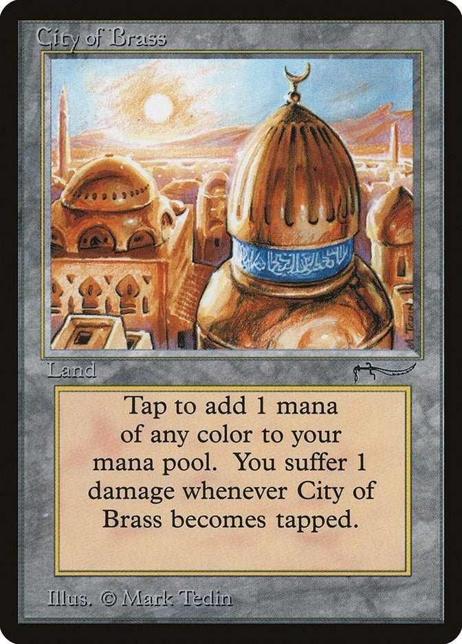 Image for City of Brass [Arabian Nights] - Magic: The Gathering