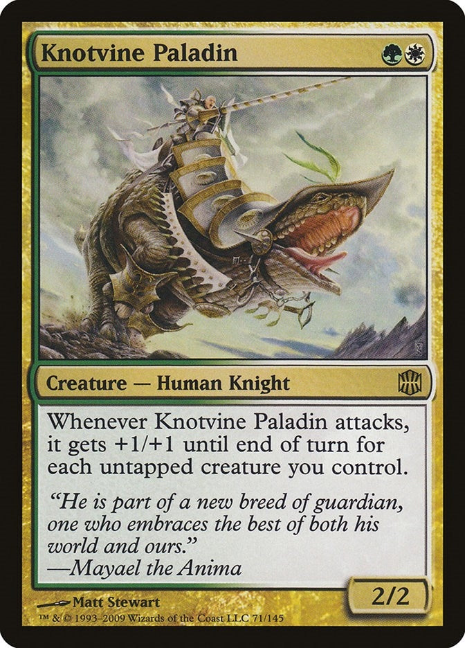 Image for Knotvine Paladin (71) [Alara Reborn] - Magic: The Gathering