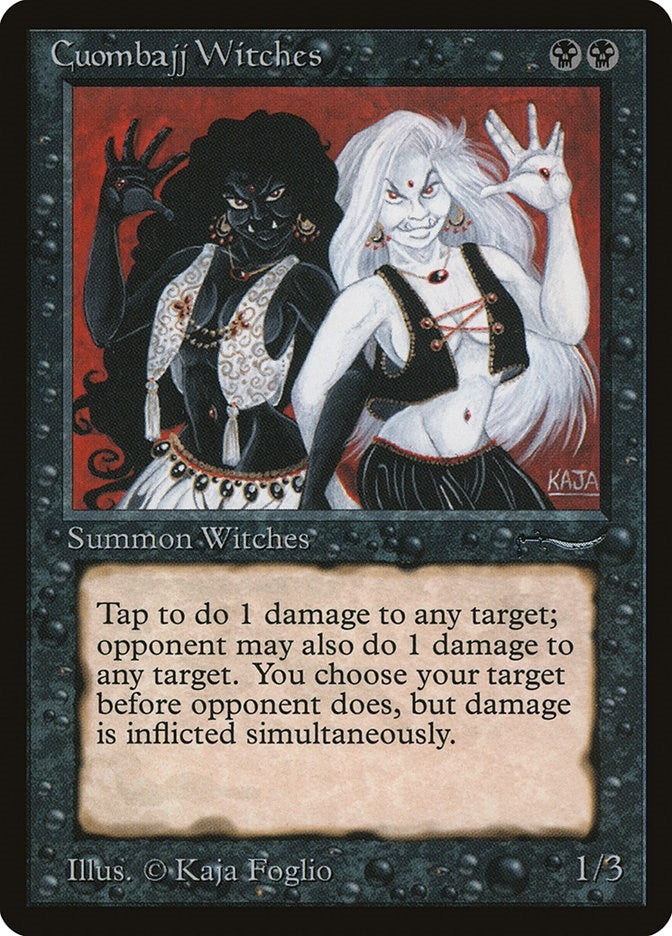 Image for Cuombajj Witches [Arabian Nights] - Magic: The Gathering
